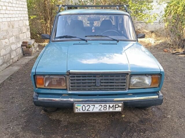 Синий ВАЗ 2107, объемом двигателя 0 л и пробегом 250 тыс. км за 656 $, фото 2 на Automoto.ua