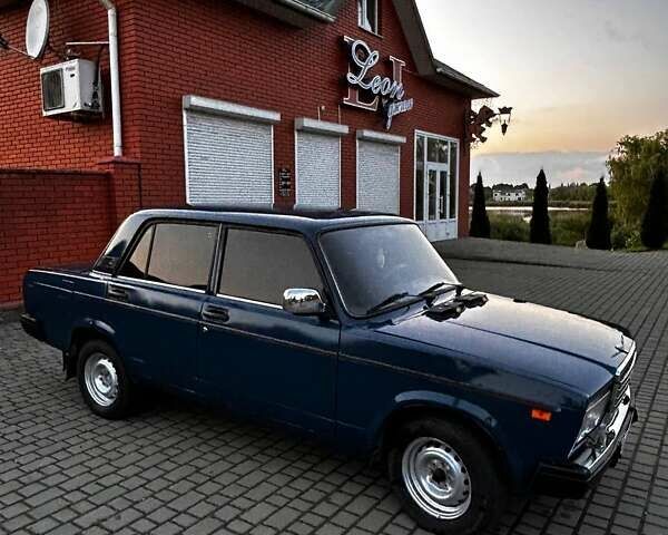 Синий ВАЗ 2107, объемом двигателя 1.45 л и пробегом 89 тыс. км за 1270 $, фото 5 на Automoto.ua