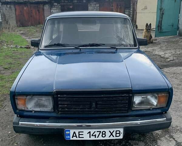 Синий ВАЗ 2107, объемом двигателя 1.5 л и пробегом 101 тыс. км за 1199 $, фото 2 на Automoto.ua