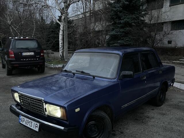 Синий ВАЗ 2107, объемом двигателя 1.5 л и пробегом 160 тыс. км за 947 $, фото 1 на Automoto.ua