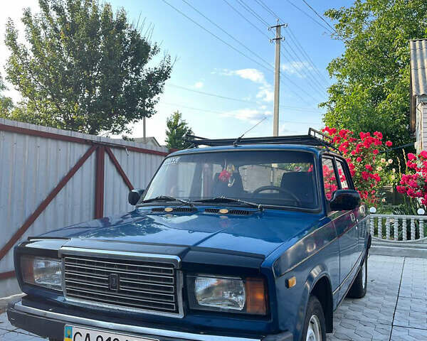 Синий ВАЗ 2107, объемом двигателя 1.5 л и пробегом 136 тыс. км за 900 $, фото 1 на Automoto.ua
