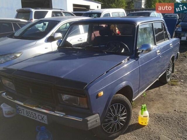 Синій ВАЗ 2107, об'ємом двигуна 1.45 л та пробігом 300 тис. км за 850 $, фото 2 на Automoto.ua