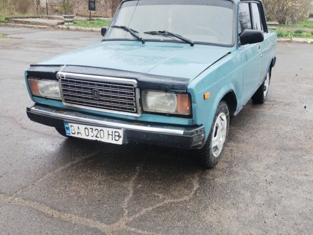Синий ВАЗ 2107, объемом двигателя 1.5 л и пробегом 170 тыс. км за 750 $, фото 1 на Automoto.ua