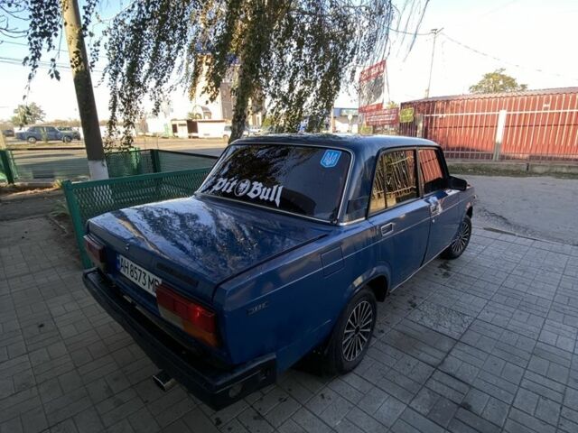 Синий ВАЗ 2107, объемом двигателя 1.5 л и пробегом 80 тыс. км за 656 $, фото 6 на Automoto.ua