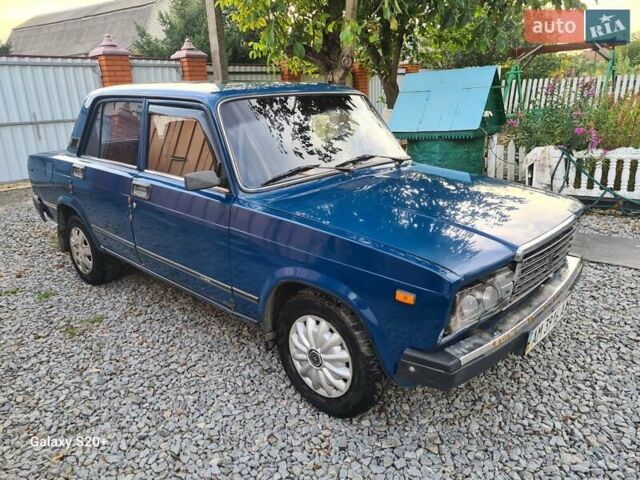 Синий ВАЗ 2107, объемом двигателя 1.5 л и пробегом 153 тыс. км за 1100 $, фото 8 на Automoto.ua