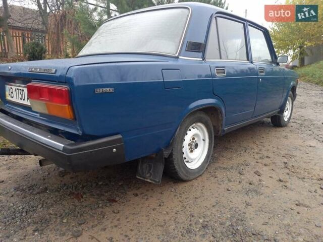 Синій ВАЗ 2107, об'ємом двигуна 1.5 л та пробігом 330 тис. км за 1650 $, фото 8 на Automoto.ua