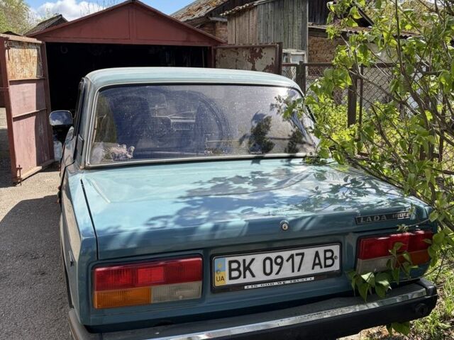 Синий ВАЗ 2107, объемом двигателя 1.5 л и пробегом 100 тыс. км за 916 $, фото 1 на Automoto.ua