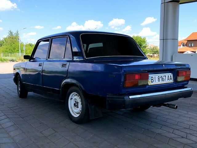 Синий ВАЗ 2107, объемом двигателя 1.5 л и пробегом 111 тыс. км за 600 $, фото 2 на Automoto.ua