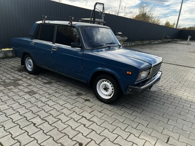 Синий ВАЗ 2107, объемом двигателя 1.5 л и пробегом 40 тыс. км за 1309 $, фото 2 на Automoto.ua