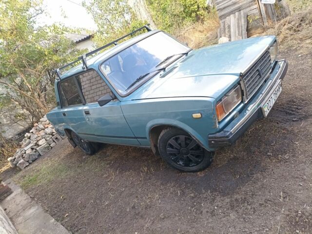 Синий ВАЗ 2107, объемом двигателя 0 л и пробегом 250 тыс. км за 656 $, фото 1 на Automoto.ua