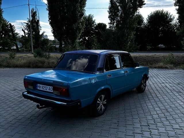 Синий ВАЗ 2107, объемом двигателя 1.5 л и пробегом 92 тыс. км за 1600 $, фото 5 на Automoto.ua