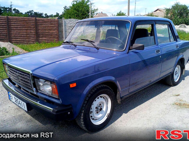 Синий ВАЗ 2107, объемом двигателя 1.5 л и пробегом 60 тыс. км за 2650 $, фото 1 на Automoto.ua