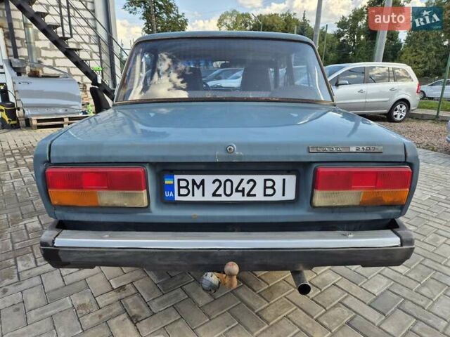 Синий ВАЗ 2107, объемом двигателя 1.5 л и пробегом 79 тыс. км за 1600 $, фото 7 на Automoto.ua