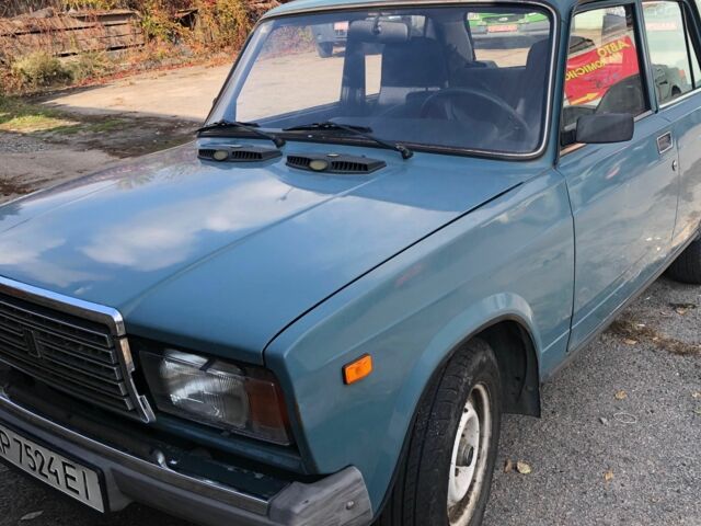 Синій ВАЗ 2107, об'ємом двигуна 1.5 л та пробігом 189 тис. км за 1400 $, фото 3 на Automoto.ua