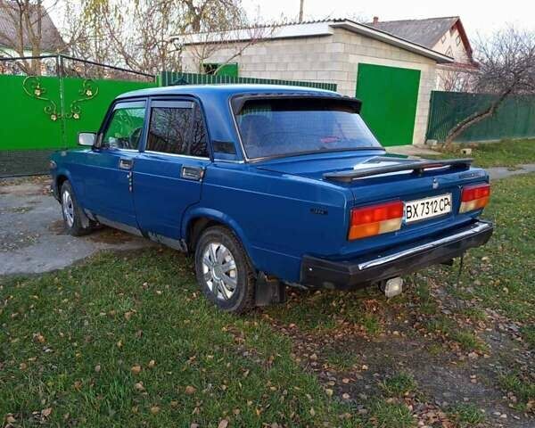 Синій ВАЗ 2107, об'ємом двигуна 1.45 л та пробігом 147 тис. км за 1400 $, фото 12 на Automoto.ua