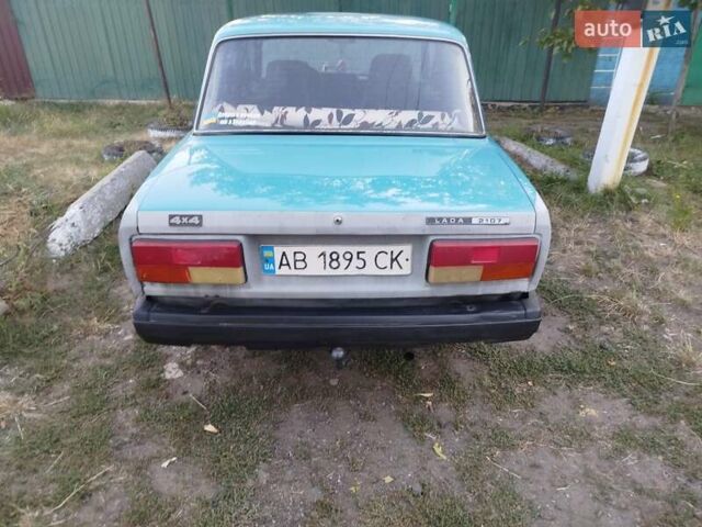 Синий ВАЗ 2107, объемом двигателя 1.6 л и пробегом 98 тыс. км за 1350 $, фото 6 на Automoto.ua