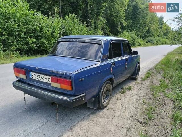 Синій ВАЗ 2107, об'ємом двигуна 1.5 л та пробігом 28 тис. км за 1400 $, фото 9 на Automoto.ua