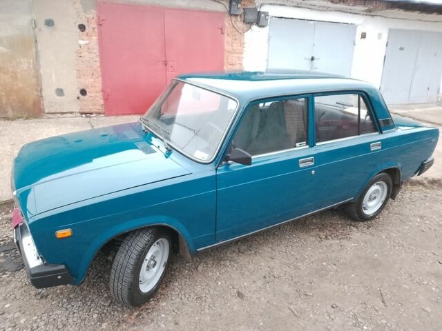 Синий ВАЗ 2107, объемом двигателя 1.5 л и пробегом 65 тыс. км за 2300 $, фото 1 на Automoto.ua