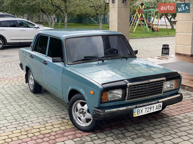 Синій ВАЗ 2107, об'ємом двигуна 1.6 л та пробігом 81 тис. км за 850 $, фото 16 на Automoto.ua