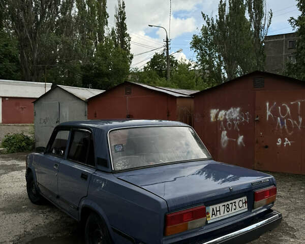 Синий ВАЗ 2107, объемом двигателя 1.45 л и пробегом 82 тыс. км за 673 $, фото 3 на Automoto.ua