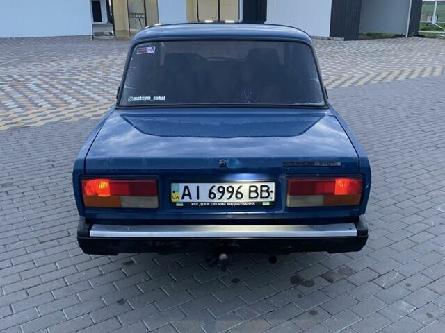 Синий ВАЗ 2107, объемом двигателя 1.5 л и пробегом 206 тыс. км за 1100 $, фото 3 на Automoto.ua