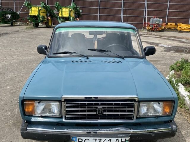 Синий ВАЗ 2107, объемом двигателя 1.5 л и пробегом 45 тыс. км за 970 $, фото 1 на Automoto.ua