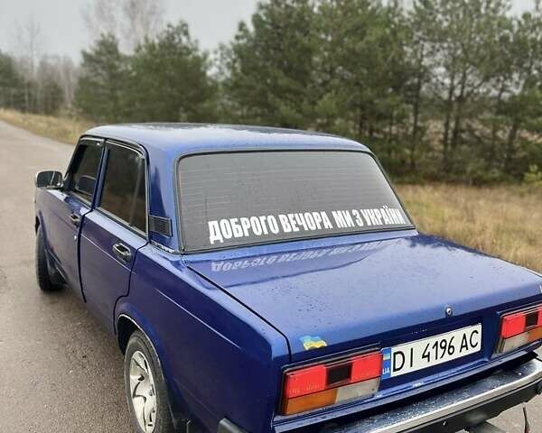 Синій ВАЗ 2107, об'ємом двигуна 1.5 л та пробігом 204 тис. км за 1700 $, фото 3 на Automoto.ua