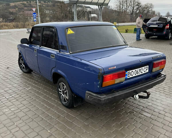Синий ВАЗ 2107, объемом двигателя 1.5 л и пробегом 95 тыс. км за 850 $, фото 4 на Automoto.ua