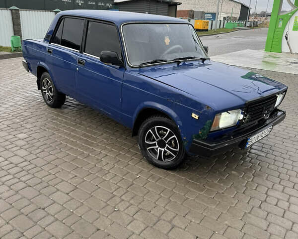 Синий ВАЗ 2107, объемом двигателя 1.5 л и пробегом 95 тыс. км за 850 $, фото 1 на Automoto.ua