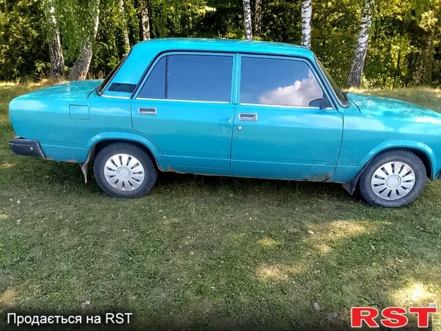 Синий ВАЗ 2107, объемом двигателя 1.5 л и пробегом 71 тыс. км за 900 $, фото 3 на Automoto.ua