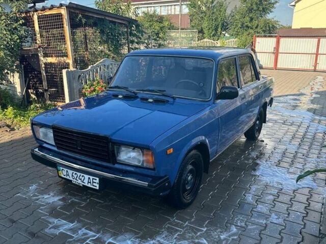 Синий ВАЗ 2107, объемом двигателя 0 л и пробегом 200 тыс. км за 1200 $, фото 5 на Automoto.ua