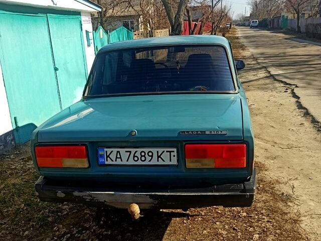 Синий ВАЗ 2107, объемом двигателя 1.5 л и пробегом 0 тыс. км за 1500 $, фото 1 на Automoto.ua