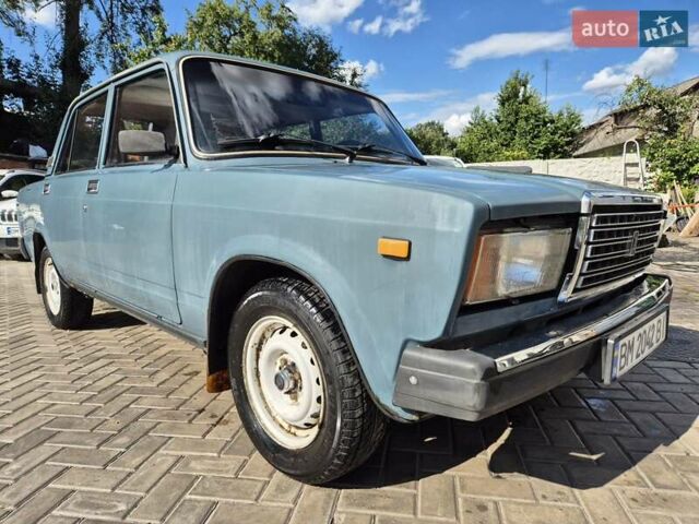Синий ВАЗ 2107, объемом двигателя 1.5 л и пробегом 79 тыс. км за 1600 $, фото 3 на Automoto.ua