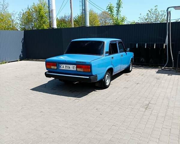 Синий ВАЗ 2107, объемом двигателя 1.45 л и пробегом 112 тыс. км за 1350 $, фото 10 на Automoto.ua