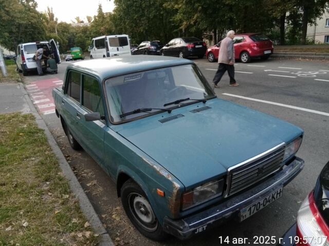 Синій ВАЗ 2107, об'ємом двигуна 1.5 л та пробігом 54 тис. км за 595 $, фото 2 на Automoto.ua