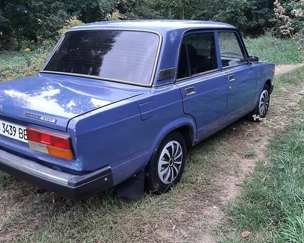 Синій ВАЗ 2107, об'ємом двигуна 1.45 л та пробігом 64 тис. км за 1300 $, фото 11 на Automoto.ua