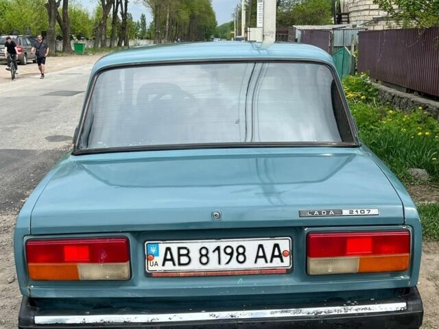Синий ВАЗ 2107, объемом двигателя 1.5 л и пробегом 63 тыс. км за 1000 $, фото 1 на Automoto.ua