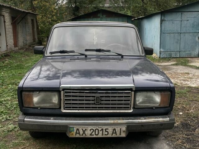 Синий ВАЗ 2107, объемом двигателя 1.5 л и пробегом 117 тыс. км за 1150 $, фото 1 на Automoto.ua