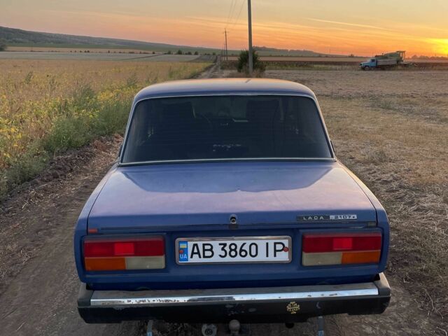 Синій ВАЗ 2107, об'ємом двигуна 1.5 л та пробігом 4 тис. км за 1400 $, фото 1 на Automoto.ua