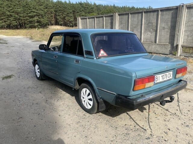 Синій ВАЗ 2107, об'ємом двигуна 1.5 л та пробігом 85 тис. км за 1100 $, фото 6 на Automoto.ua