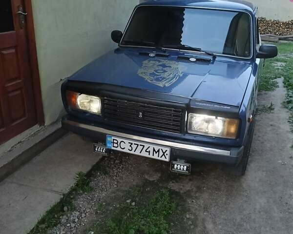 Синій ВАЗ 2107, об'ємом двигуна 1.5 л та пробігом 28 тис. км за 1400 $, фото 14 на Automoto.ua