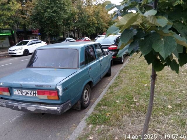 Синій ВАЗ 2107, об'ємом двигуна 1.5 л та пробігом 54 тис. км за 595 $, фото 11 на Automoto.ua