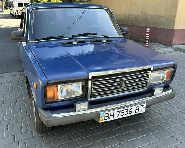 Синий ВАЗ 2107, объемом двигателя 1.45 л и пробегом 108 тыс. км за 1200 $, фото 18 на Automoto.ua