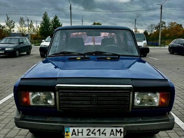 Синий ВАЗ 2107, объемом двигателя 0 л и пробегом 100 тыс. км за 799 $, фото 2 на Automoto.ua