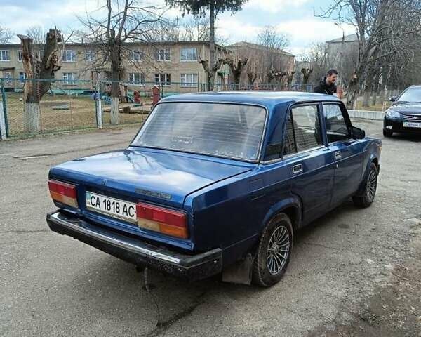Синий ВАЗ 2107, объемом двигателя 0 л и пробегом 200 тыс. км за 834 $, фото 1 на Automoto.ua