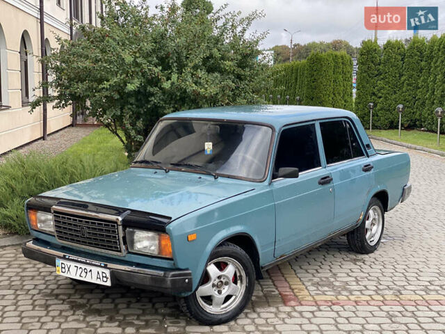 Синій ВАЗ 2107, об'ємом двигуна 1.6 л та пробігом 81 тис. км за 850 $, фото 14 на Automoto.ua
