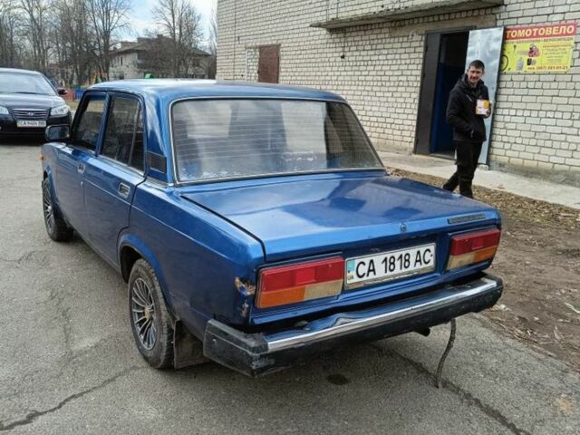 Синий ВАЗ 2107, объемом двигателя 0 л и пробегом 200 тыс. км за 834 $, фото 3 на Automoto.ua