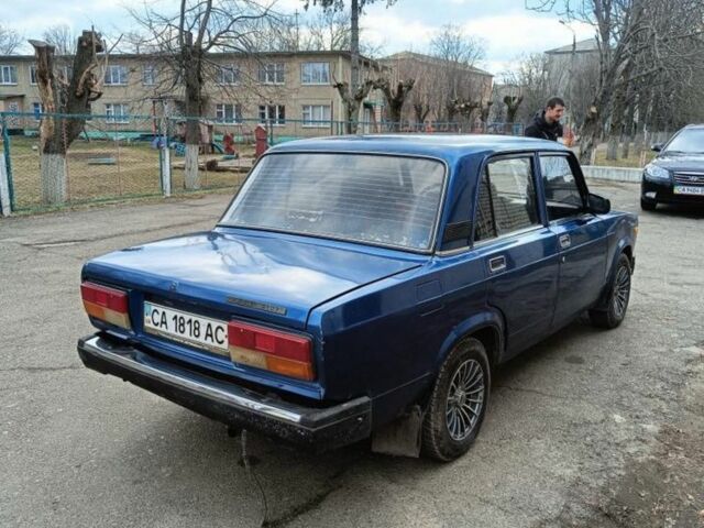 Синий ВАЗ 2107, объемом двигателя 0 л и пробегом 200 тыс. км за 834 $, фото 2 на Automoto.ua