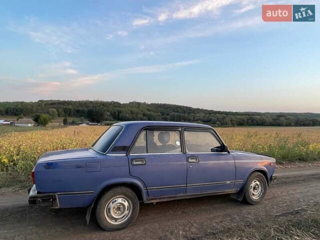 Синій ВАЗ 2107, об'ємом двигуна 1.5 л та пробігом 98 тис. км за 1400 $, фото 1 на Automoto.ua