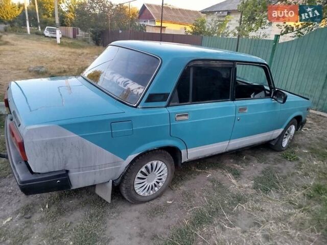 Синий ВАЗ 2107, объемом двигателя 1.6 л и пробегом 98 тыс. км за 1350 $, фото 7 на Automoto.ua